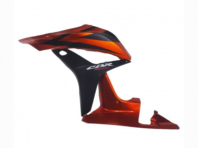2007-2008 Honda CBR600RR Motorcycle Fairing - Orange Matte Black Canada