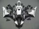 2007-2008 Honda CBR600RR Motorcycle Fairings - White Black Racing Canada