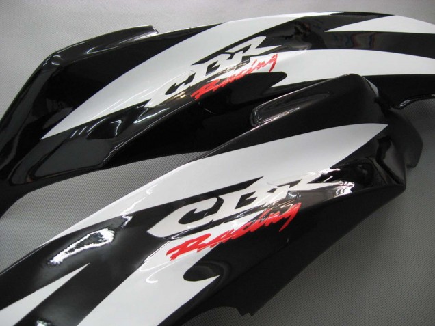 2007-2008 Honda CBR600RR Motorcycle Fairings - White Black Racing Canada