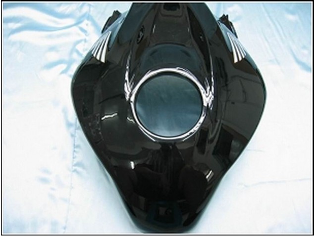 2007-2008 Honda CBR600RR Motorcycle Fairings - Glossy Black White West Canada