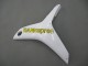 2007-2008 Honda CBR600RR Motorcycle Fairings - White Green Yellow Glossy Black Hannspree Canada