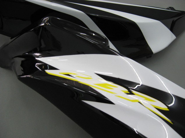 2007-2008 Honda CBR600RR Motorcycle Fairings - White Green Yellow Glossy Black Hannspree Canada