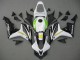2007-2008 Honda CBR600RR Motorcycle Fairings - White Green Yellow Glossy Black Hannspree Canada