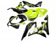 2007-2008 Honda CBR600RR Motorcycle Fairings - Yellow Glossy Black Canada