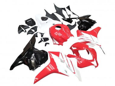 2009-2012 Honda CBR600RR Motorcycle Fairing Kits - White Red Glossy Black Canada