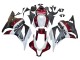 2009-2012 Honda CBR600RR Motorcycle Fairings - White Red Matte Black Canada