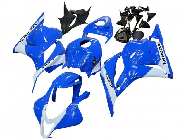2009-2012 Honda CBR600RR Motorcycle Fairings - Blue White Canada