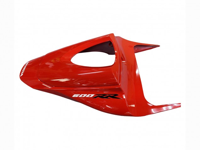 2009-2012 Honda CBR600RR Motorcycle Fairings - Red Glossy Black Matte Black Stripe Canada
