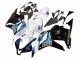 2009-2012 Honda CBR600RR Motorcycle Fairings Kit - White Blue Glossy Black Canada