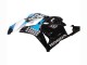 2009-2012 Honda CBR600RR Motorcycle Fairings Kit - White Blue Glossy Black Canada