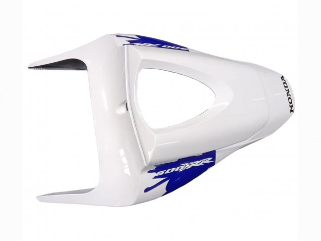 2009-2012 Honda CBR600RR Motorcycle Fairings Kit - White Blue Glossy Black Canada