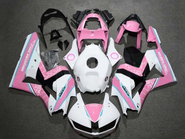 2009-2012 Honda CBR600RR Motorcycle Fairings - White Pink Blue Canada