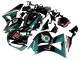 2013-2023 Honda CBR600RR Motorcycle Fairing - Teal Blue Glossy Black Petronas 20 Canada