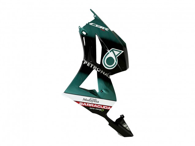 2013-2023 Honda CBR600RR Motorcycle Fairing - Teal Blue Glossy Black Petronas 20 Canada