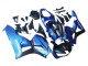 2013-2023 Honda CBR600RR Motorcycle Fairings - Blue Matte Black Racing Canada