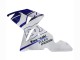 2004-2005 Kawasaki ZX10R Motorcycle Fairing - Black White Canada