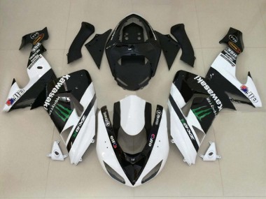 2004-2005 Kawasaki ZX10R Motorcycle Fairings - Green Red Black Canada