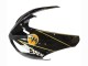 2006-2007 Kawasaki ZX10R Motorcycle Fairings - Black Red Gold BACARDI Canada