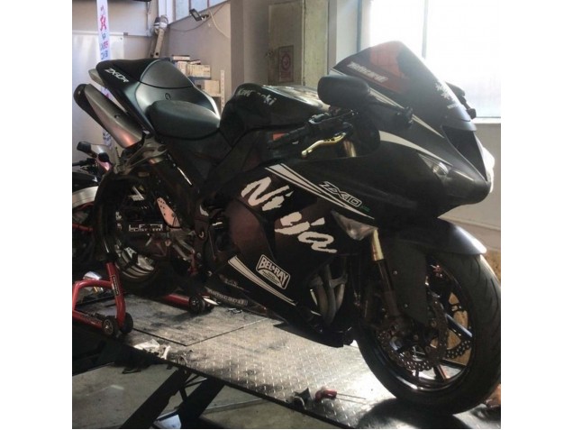 2006-2007 Kawasaki ZX10R Motorcycle Fairing - Matte Black Canada