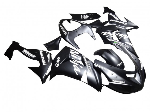 2006-2007 Kawasaki ZX10R Motorcycle Fairing - Matte Black Canada