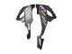 2008-2010 Kawasaki ZX10R Motorcycle Fairings - Glossy Black White Green Monster Elf Canada