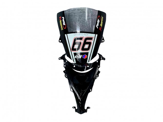 2008-2010 Kawasaki ZX10R Motorcycle Fairings - Green White Red Black Monster Elf 66 Canada