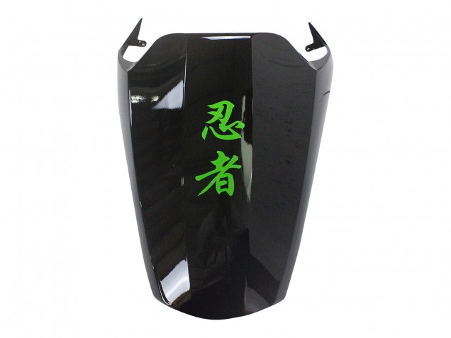 2012-2024 Kawasaki ZX14R ZZR1400 Motorcycle Fairing Kits - Green Glossy Black Canada