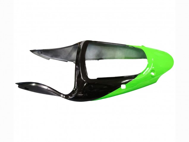2000-2002 Kawasaki ZX6R Motorcycle Fairings - Green White Black Canada