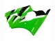 2000-2002 Kawasaki ZX6R Motorcycle Fairings - Green White Black Canada