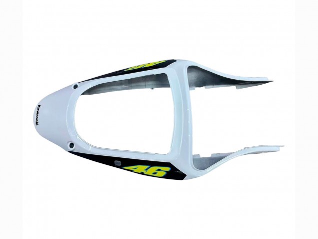 2000-2002 Kawasaki ZX6R Motorcycle Fairings - White Red Black Canada