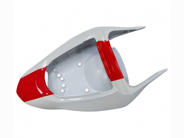 2003-2004 Kawasaki ZX6R Motorcycle Fairings - White Red Canada