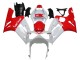 2003-2004 Kawasaki ZX6R Motorcycle Fairings - White Red Canada