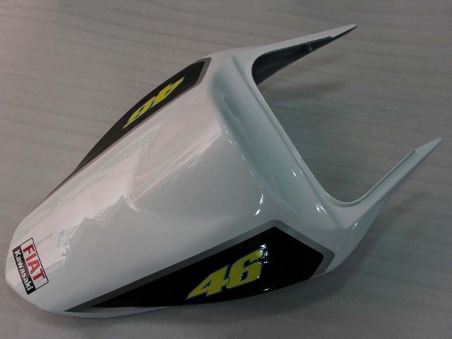 2003-2004 Kawasaki ZX6R Motorcycle Fairings - White Blue Red Fiat Canada