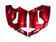 2005-2006 Kawasaki ZX6R Motorcycle Fairings - Red Black Canada