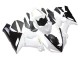 2005-2006 Kawasaki ZX6R Motorcycle Fairings - White Black Gold Ninja Canada