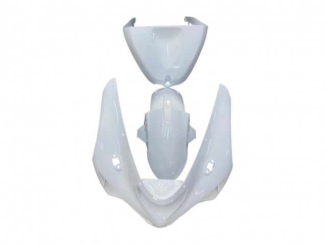2005-2006 Kawasaki ZX6R Motorcycle Fairings - White Canada