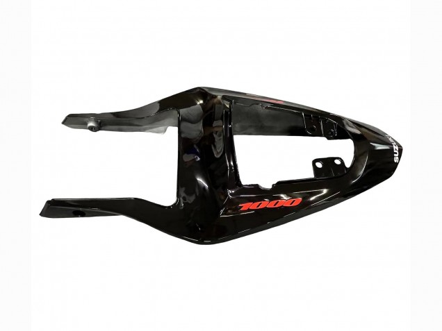 2003-2004 Suzuki GSXR 1000 Motorcycle Fairings - Glossy Black White Red Decals Canada