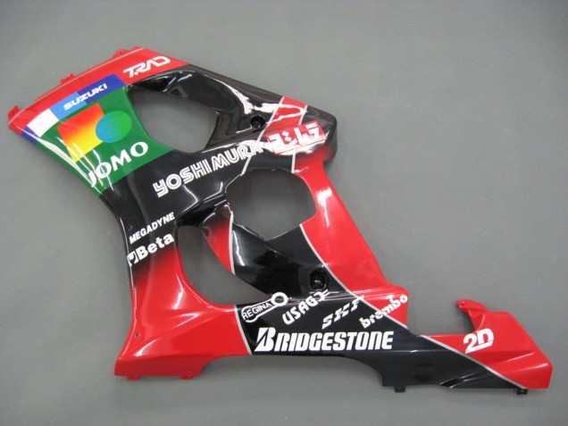 2003-2004 Suzuki GSXR 1000 Motorcycle Fairings - Red Yellow Blue Green Black JOMO Canada