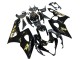 2005-2006 Suzuki GSXR 1000 Motorcycle Fairings - Glossy Black Gold Decal Canada
