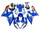 2005-2006 Suzuki GSXR 1000 Motorcycle Fairings - Blue Yellow Red White Canada
