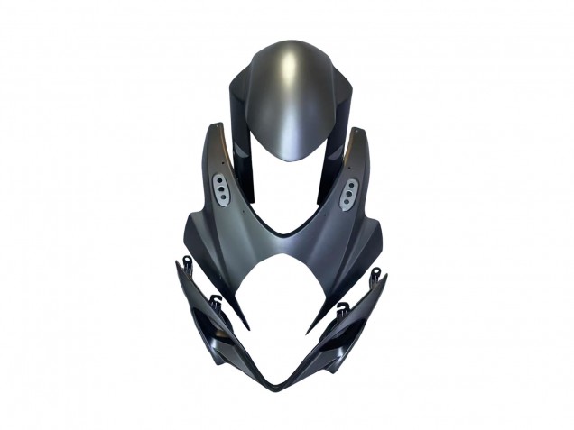2007-2008 Suzuki GSXR 1000 Motorcycle Fairings - Matte Black Gold Decal Canada
