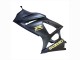 2007-2008 Suzuki GSXR 1000 Motorcycle Fairings - Matte Black Gold Decal Canada