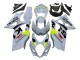2007-2008 Suzuki GSXR 1000 Motorcycle Fairings - Light Grey Green Black Canada
