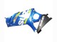 2007-2008 Suzuki GSXR 1000 Motorcycle Fairings - Blue Yellow Black Canada