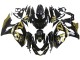 2009-2016 Suzuki GSXR 1000 Motorcycle Fairings - Glossy Black Gold Canada
