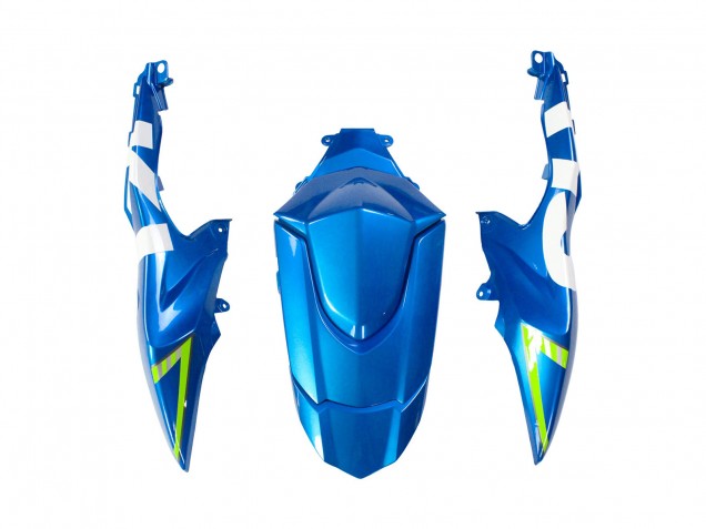2009-2016 Suzuki GSXR 1000 Motorcycle Fairings - Light Blue Green Motul 29 Ecstar Canada