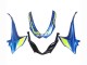 2009-2016 Suzuki GSXR 1000 Motorcycle Fairings - Light Blue Green Red Motul Canada