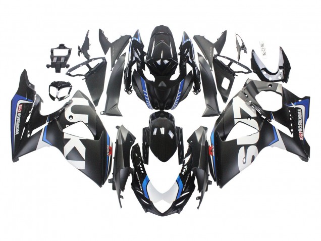 2009-2016 Suzuki GSXR 1000 Motorcycle Fairings - Matte Black White Blue Canada