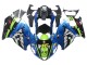 1996-2007 Suzuki GSXR 1300 Hayabusa Motorcycle Fairings - Blue Green Shark 46 Canada