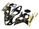 2004-2005 Suzuki GSXR 600 / GSXR 750 Motorcycle Fairings - Glossy Black Gold Corona Canada